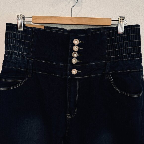 NWT Jeans Wear High Rise Boot Cut Flare Denim Pants Indigo W34xL31 Womens Sz XXL - Picture 6 of 9